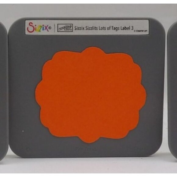 Sizzix Sizzlits Stampin Up! Lots Of Tags Label 1-4 Die Set For Crafting & Scrapb - Picture 4 of 6